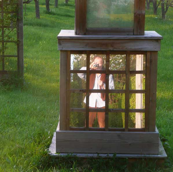 Erwin en cage