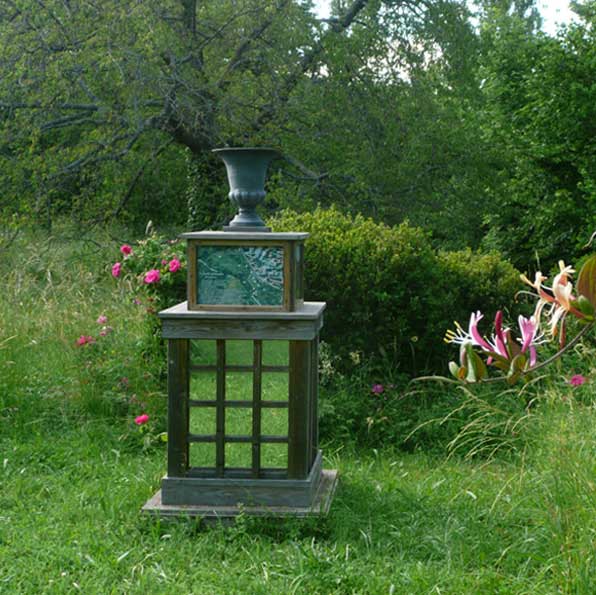 Le plan du jardin