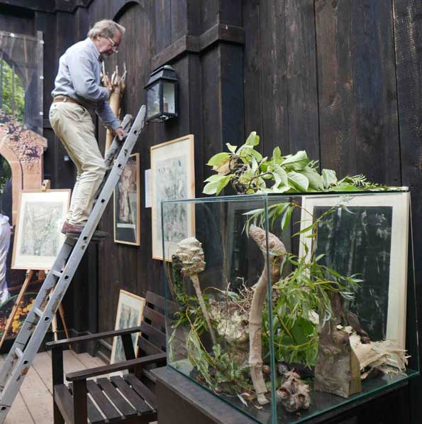 L'installation de l'exposition